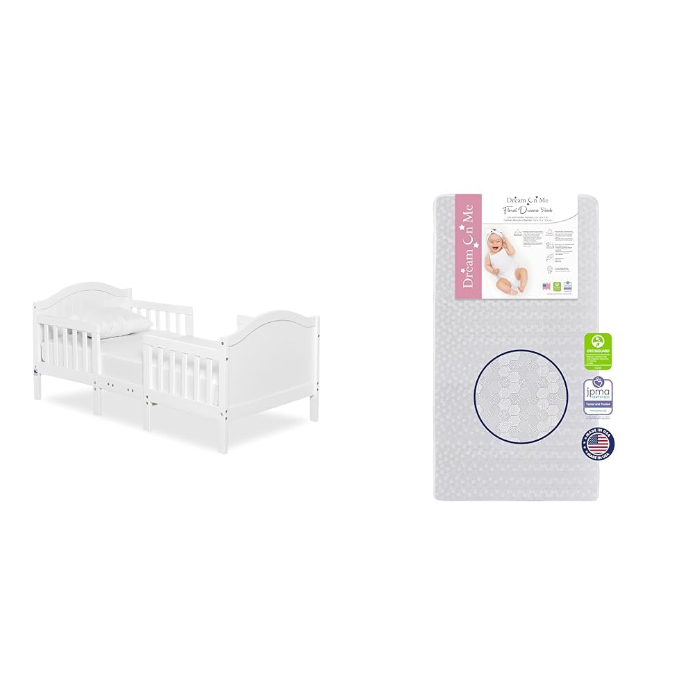 3 in 1 Convertible Toddler Bed and Firm Fiber Crib Mattress C13985