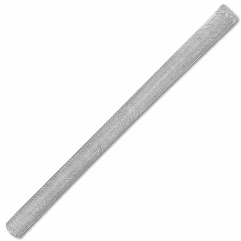 Aluminum Mesh Screen 39.4x196.9 Inch Silver C271210