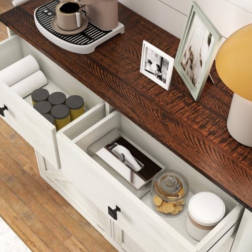 Tilt Out Trash Can Cabinet with Drawer D1744