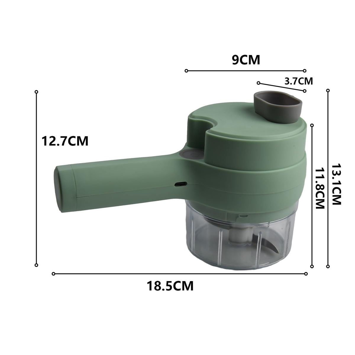 4 In 1 Portable Electric Vegetable Slicer Set P597254