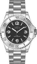 40mm Steel Black Dial Quartz Watch G3478