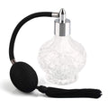 80ml Clear Crystal Vintage Style Perfume Bottle F9775