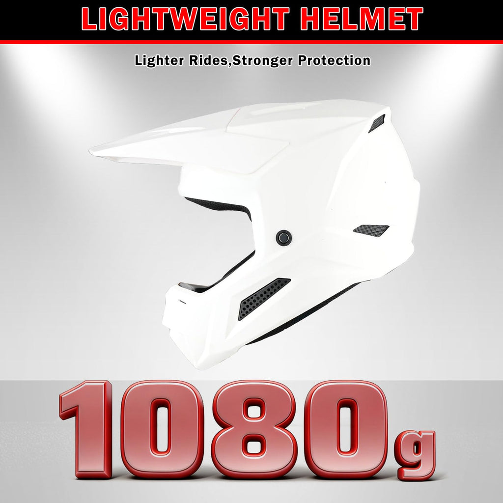 Youth Motocross Helmet with Goggles and Gloves J565491
