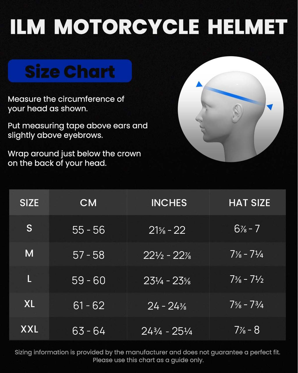 Full Face Motorcycle Helmet Dual Visor U618372