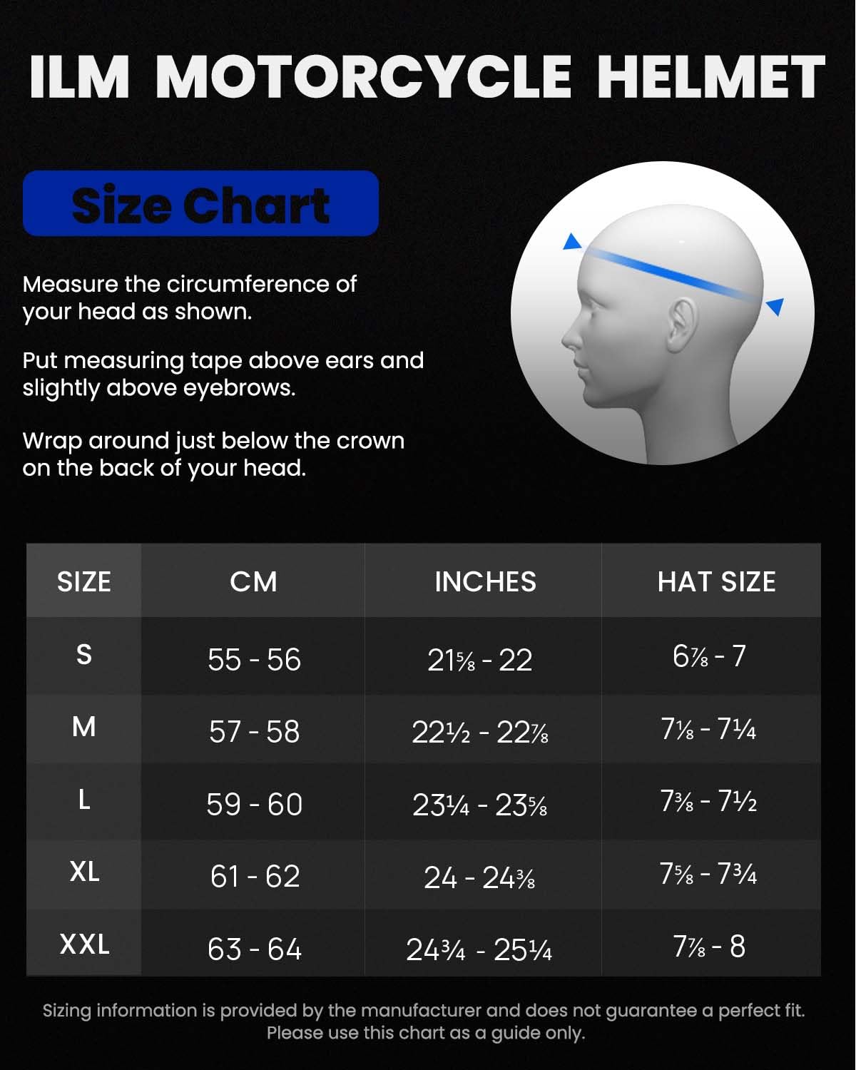 Full Face Motorcycle Helmet Dual Visor U618372
