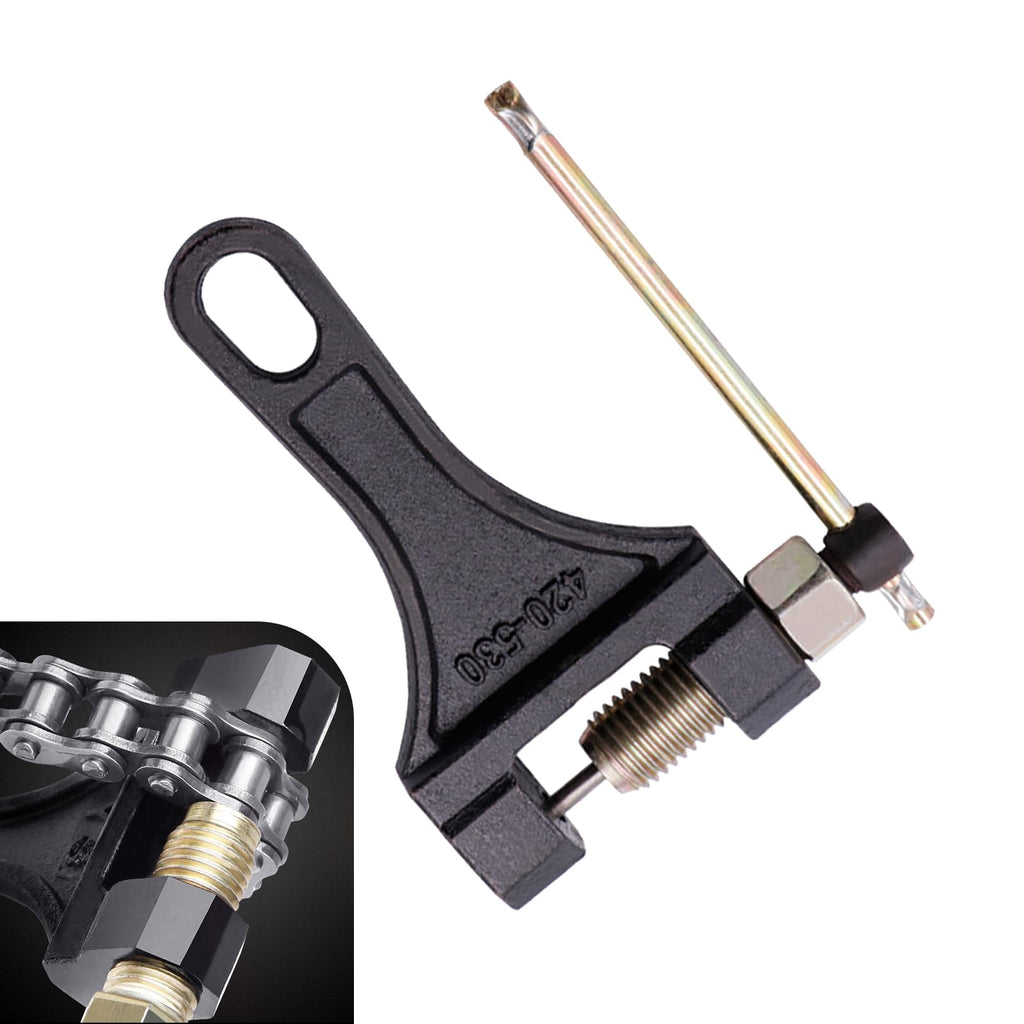 Motorcycle Chain Breaker Tool for 420-530 Roller Chains G804