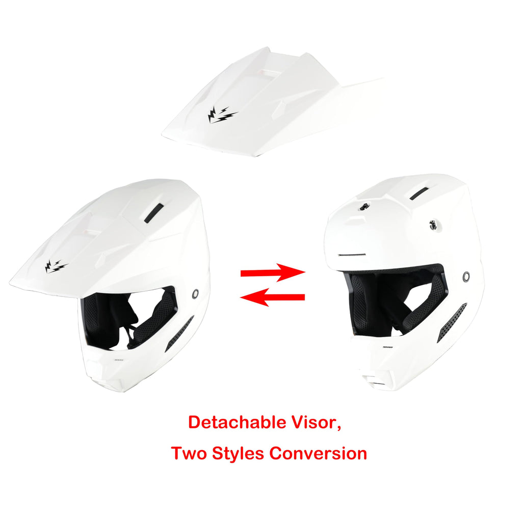 Youth Motocross Helmet with Goggles and Gloves J565491