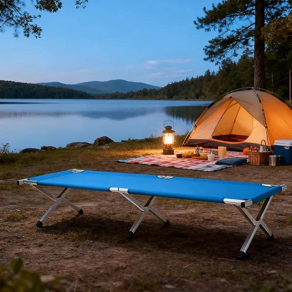 Portable Folding Camping Cot with Carrying Bag Z276