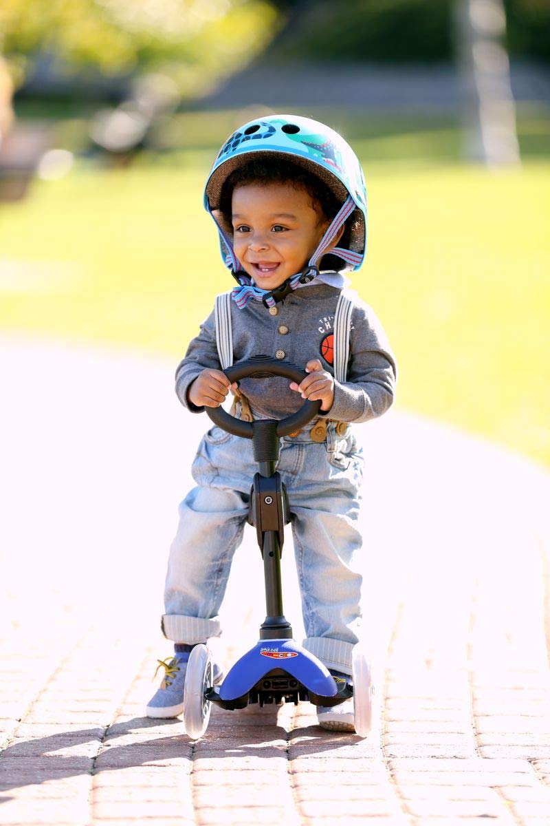 3-in-1 Toddler Scooter with Removable Parent Push Bar G909