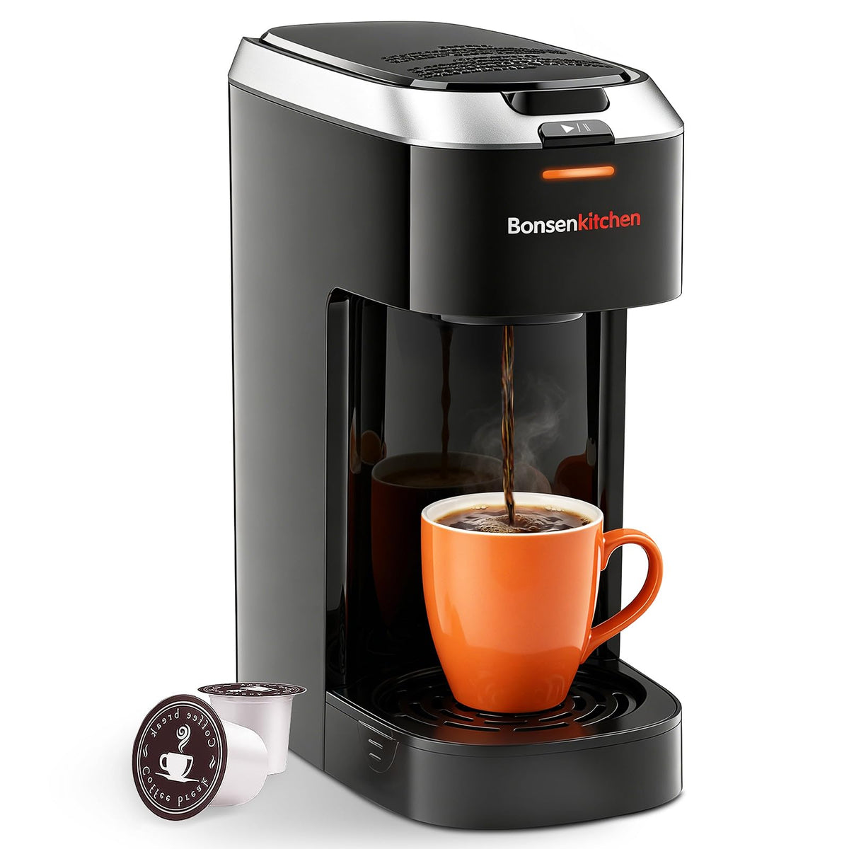 2-in-1 Single Serve Coffee Maker B1426