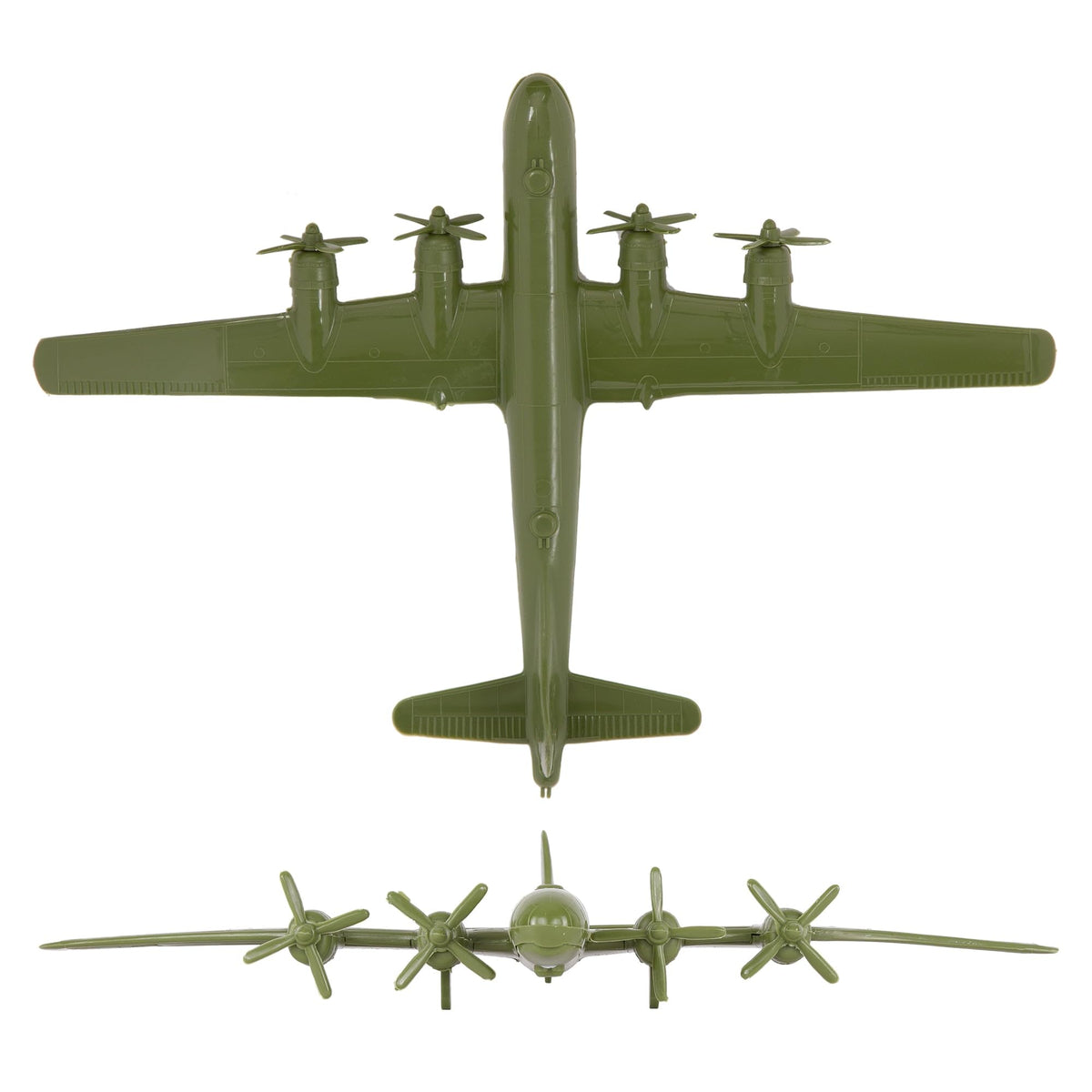 OD Green Plastic Bomber Plane D481