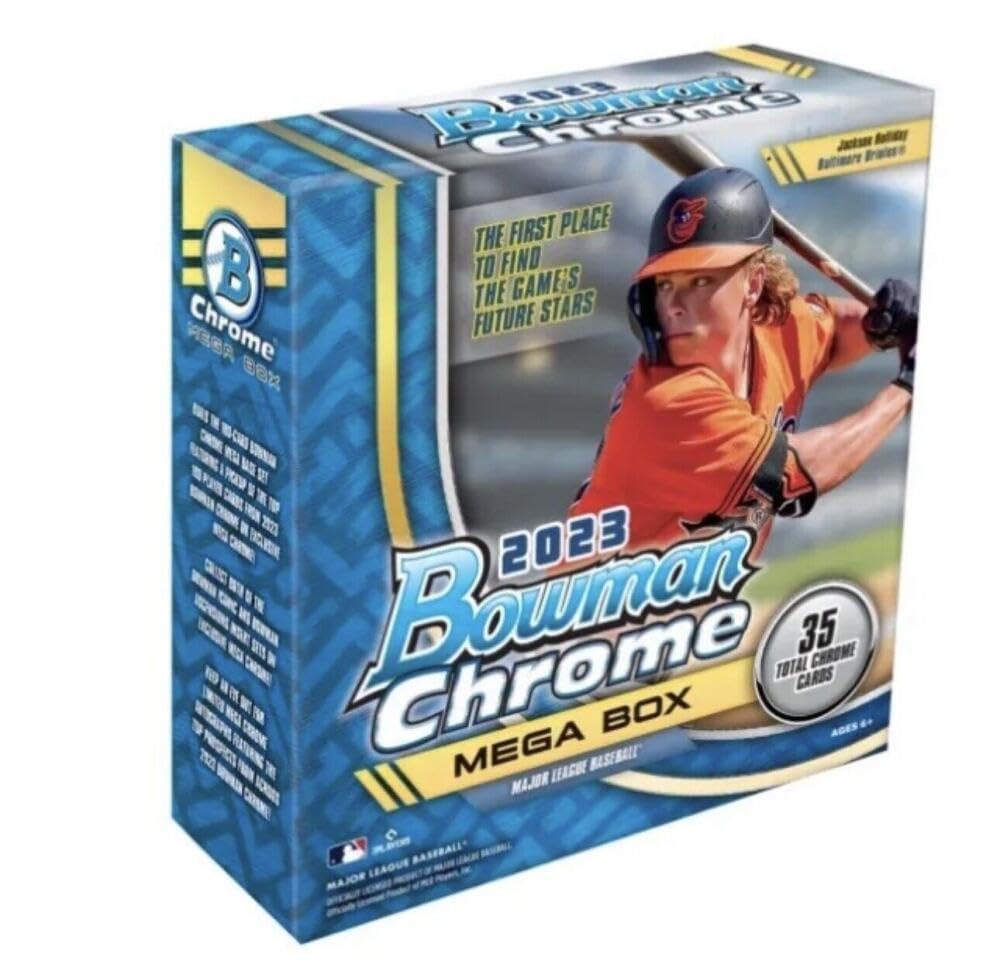 Factory Sealed MLB Baseball Mega Box 7 Packs M263