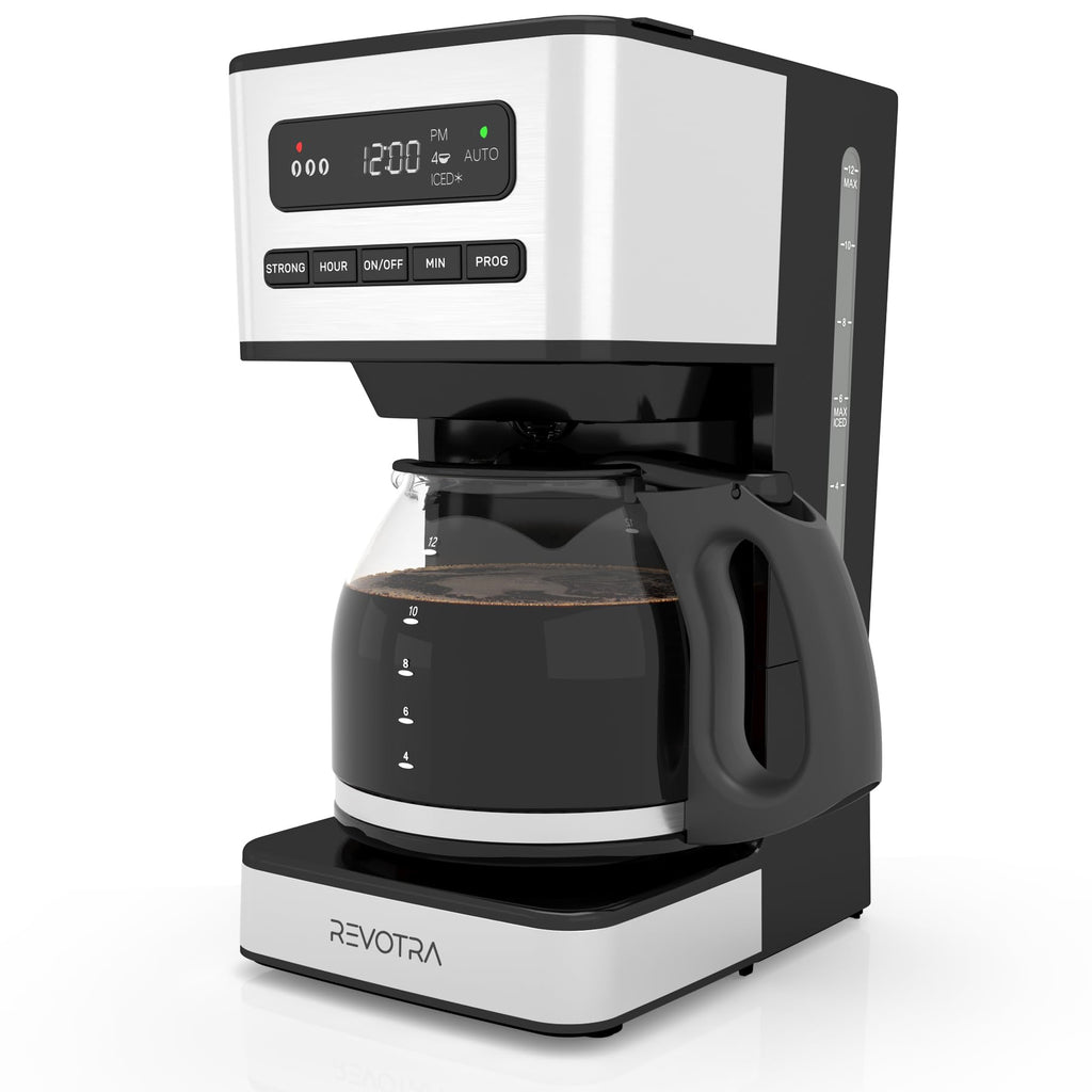 12 Cup Programmable Drip Coffee Maker E741