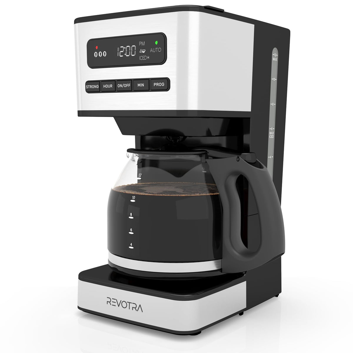 12 Cup Programmable Drip Coffee Maker E741