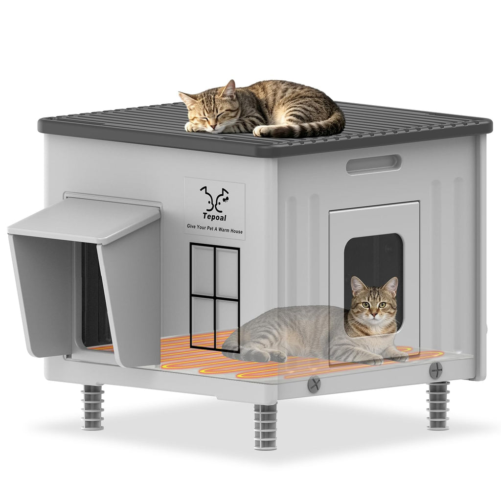 Heated Waterproof Insulated Cat House M983374