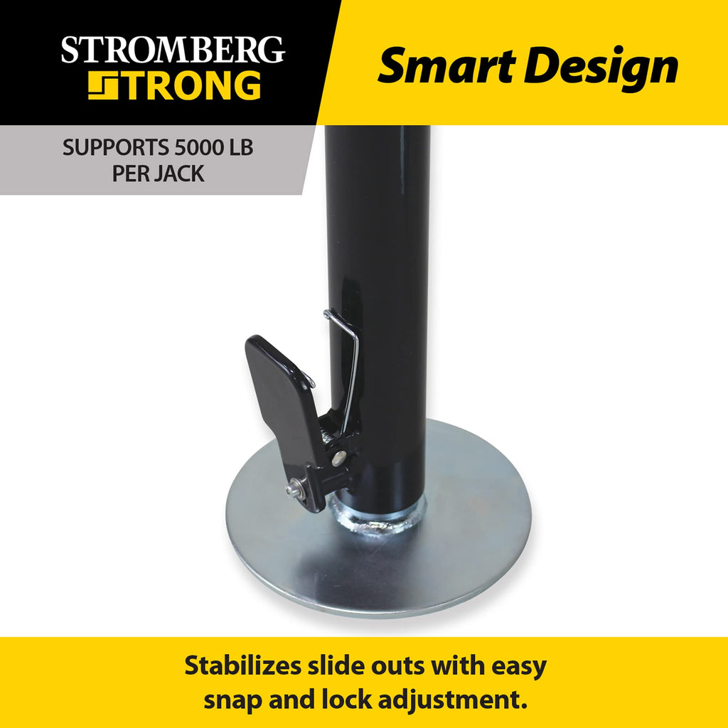 5000 lb Adjustable Stabilizer Jacks Pair I869006