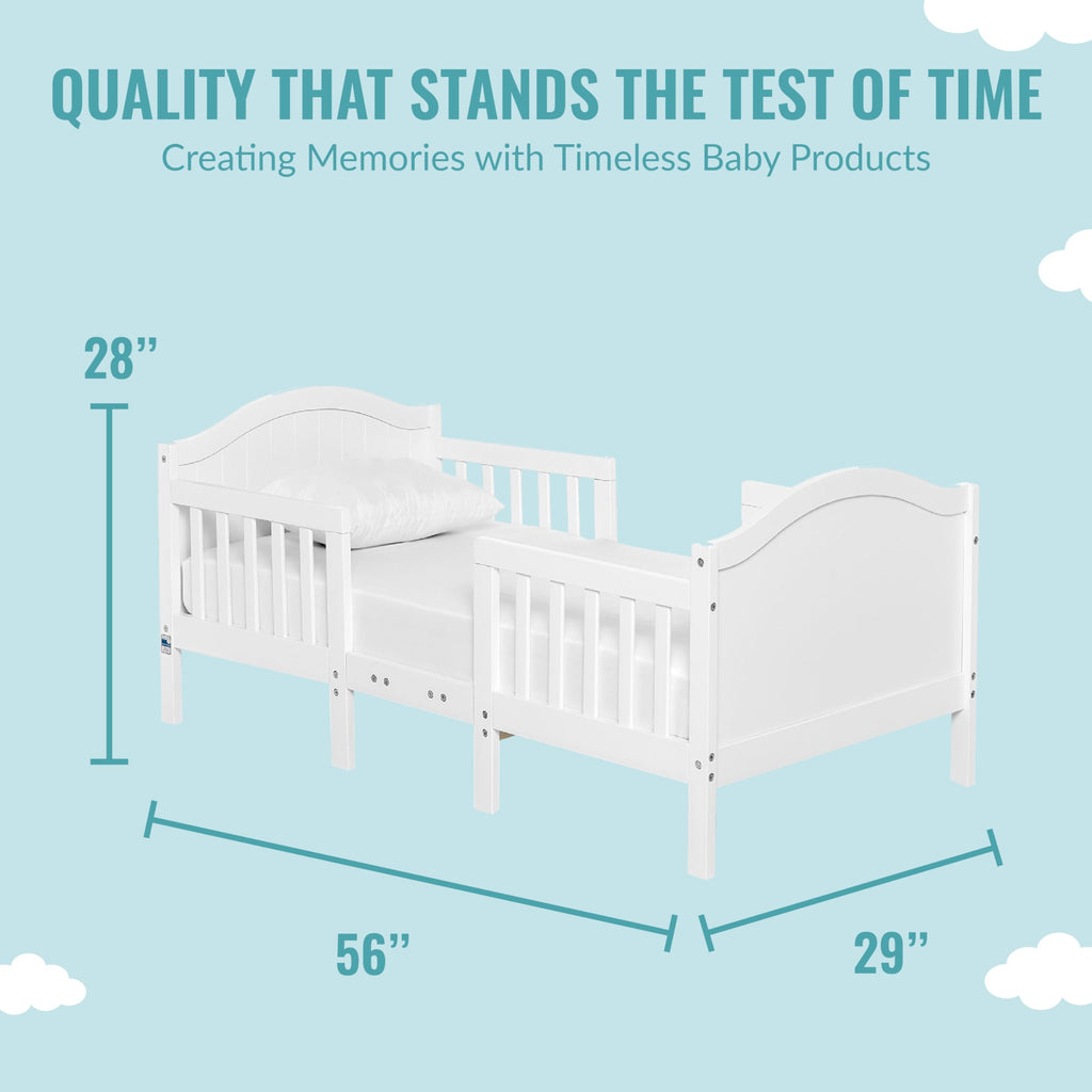3 in 1 Convertible Toddler Bed and Firm Fiber Crib Mattress C13985