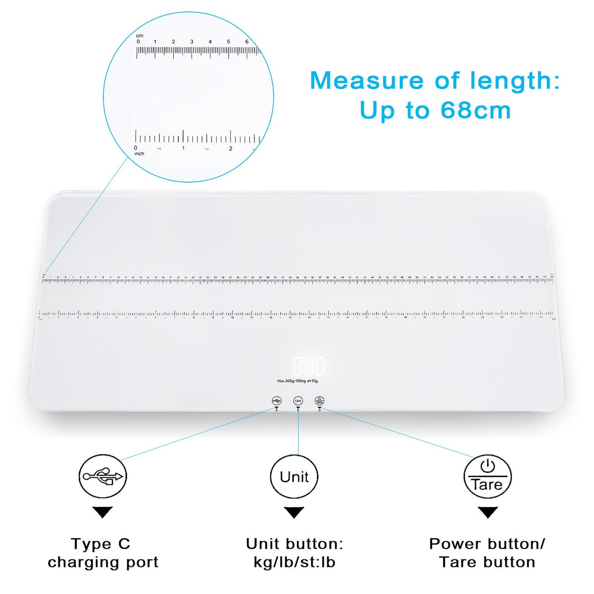 Digital Pet Scale 220lbs Z341590