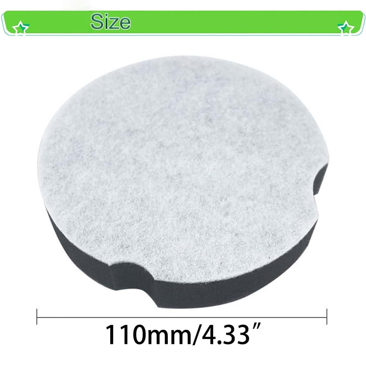 6 Pack Filter Replacement for Upright Vacuum Cleaners I922