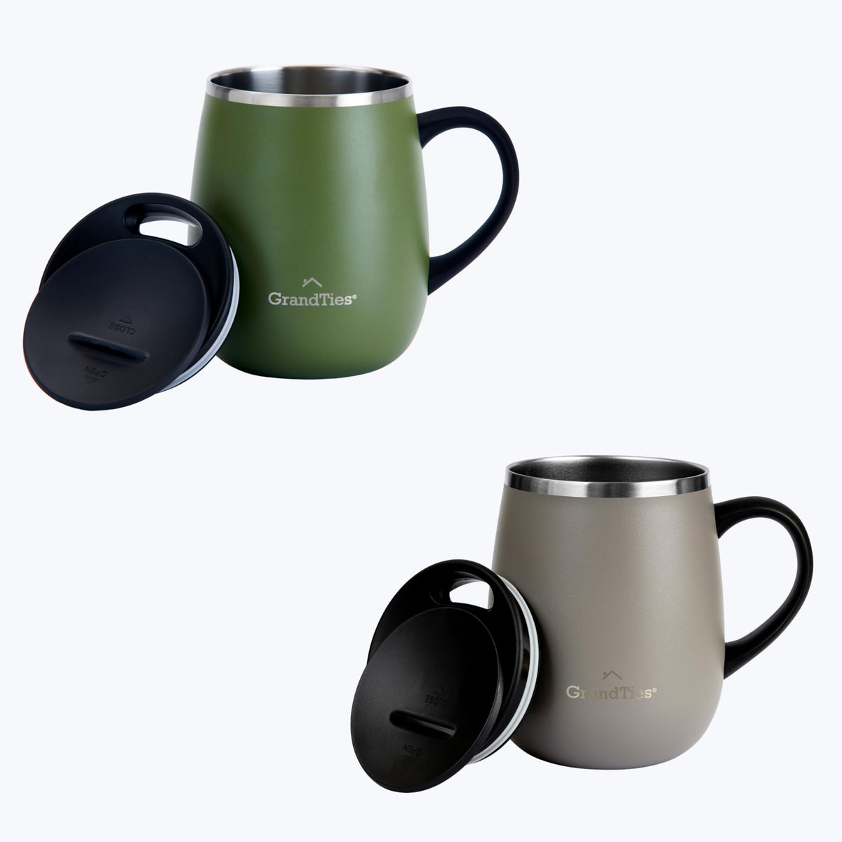 16 oz Insulated Stainless Steel Coffee Mug 2-Pack C986135