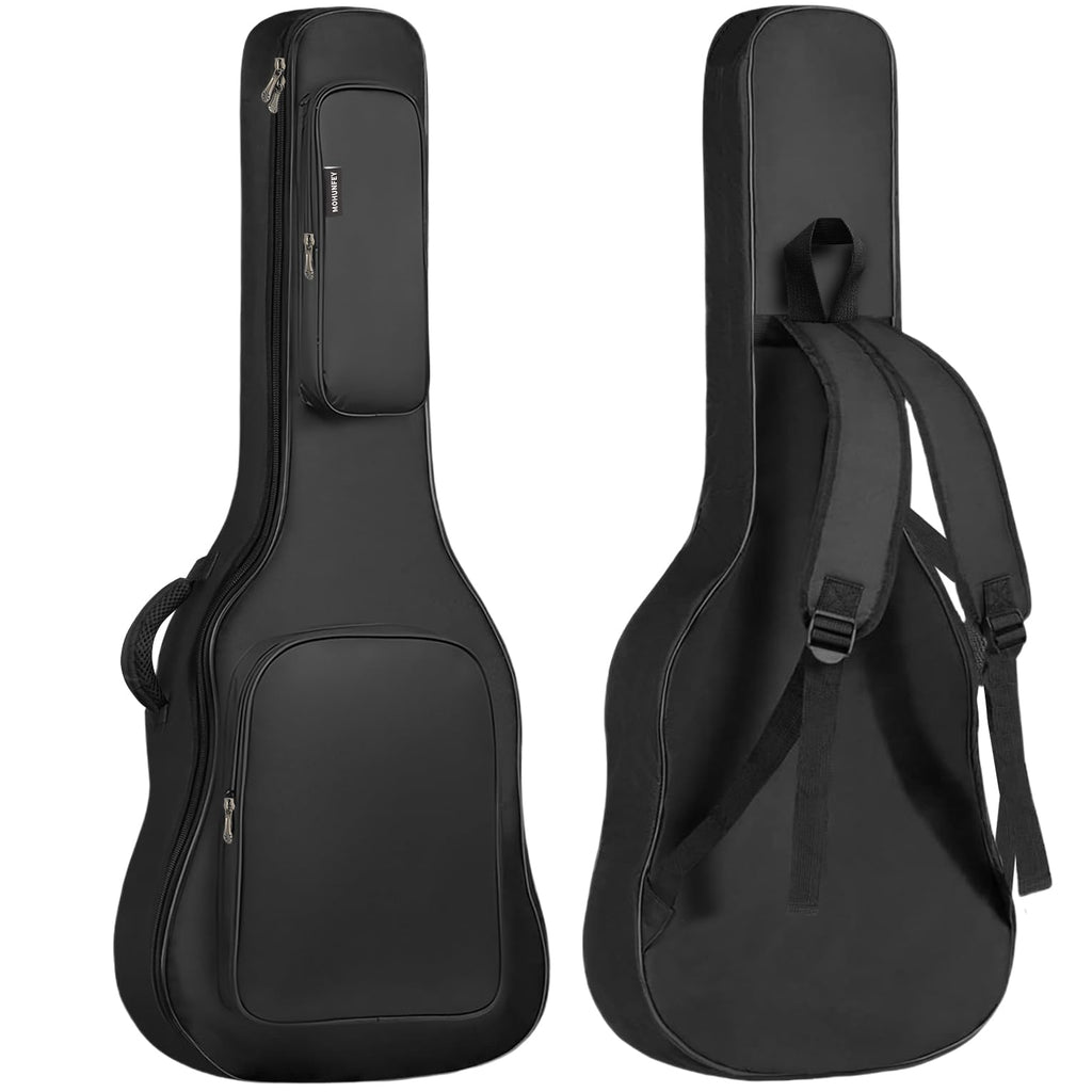 Black Acoustic Guitar Gig Bag with Adjustable Shoulder Strap R29371