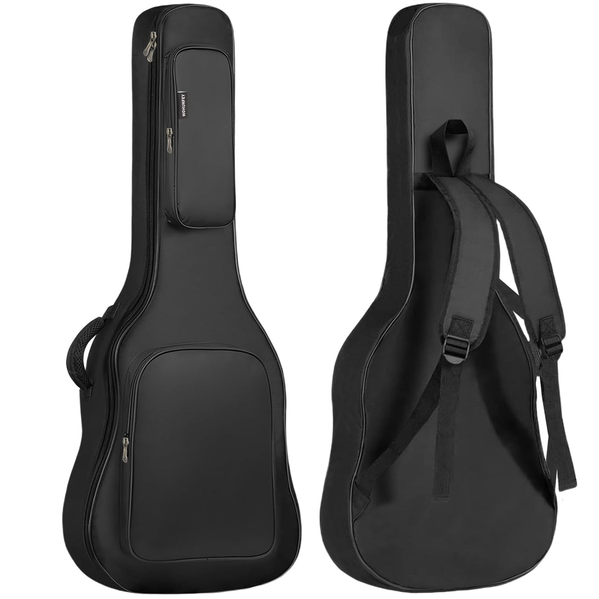 Black Acoustic Guitar Gig Bag with Adjustable Shoulder Strap R29371