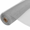 Aluminum Mesh Screen 39.4x196.9 Inch Silver C271210