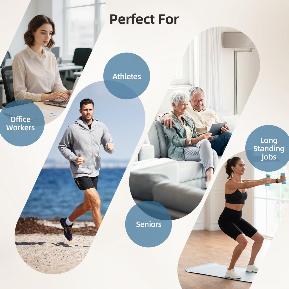 Air Compression Leg Massager with Heat I467