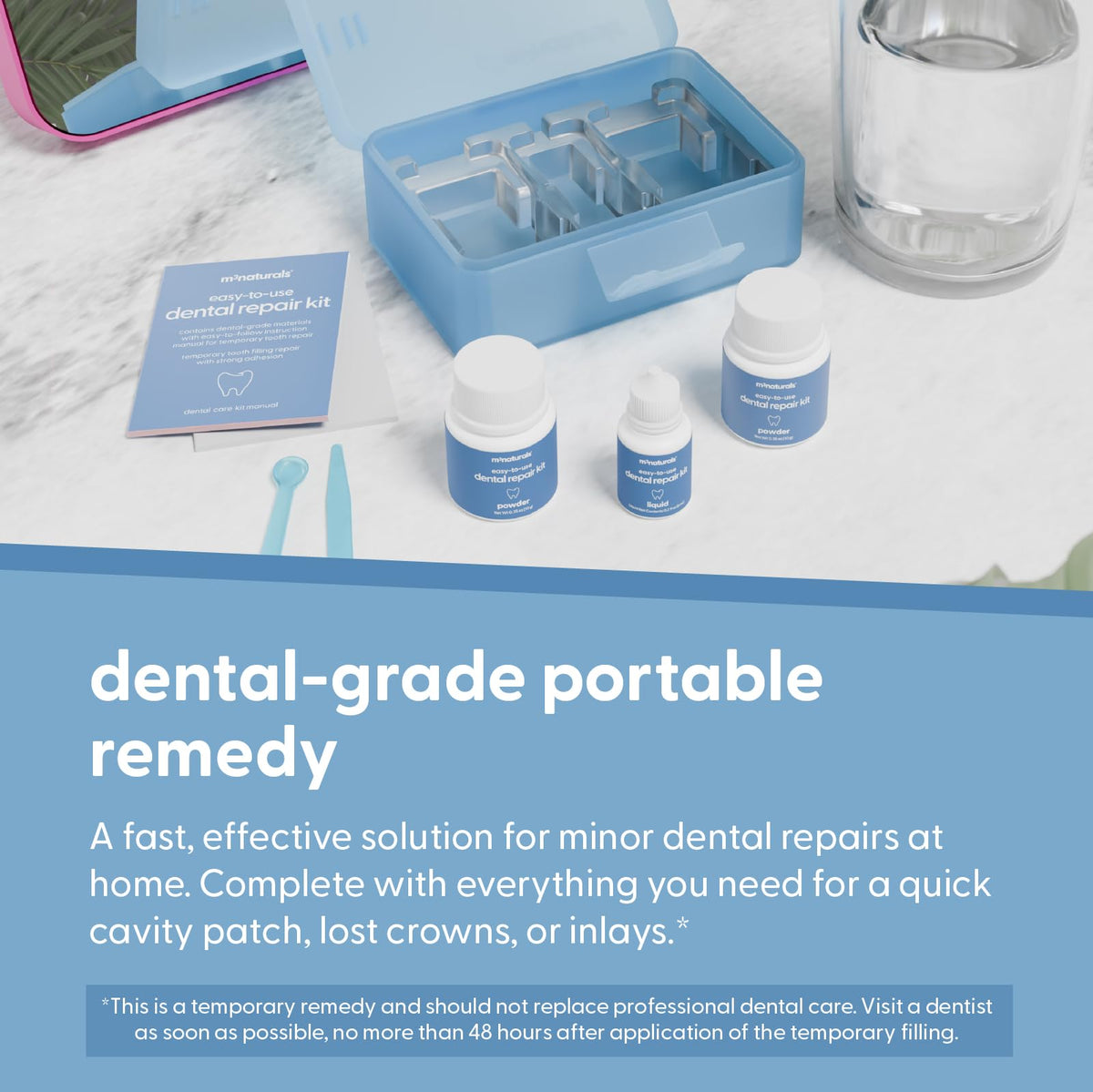 Dental Repair Kit with Travel Case K955330