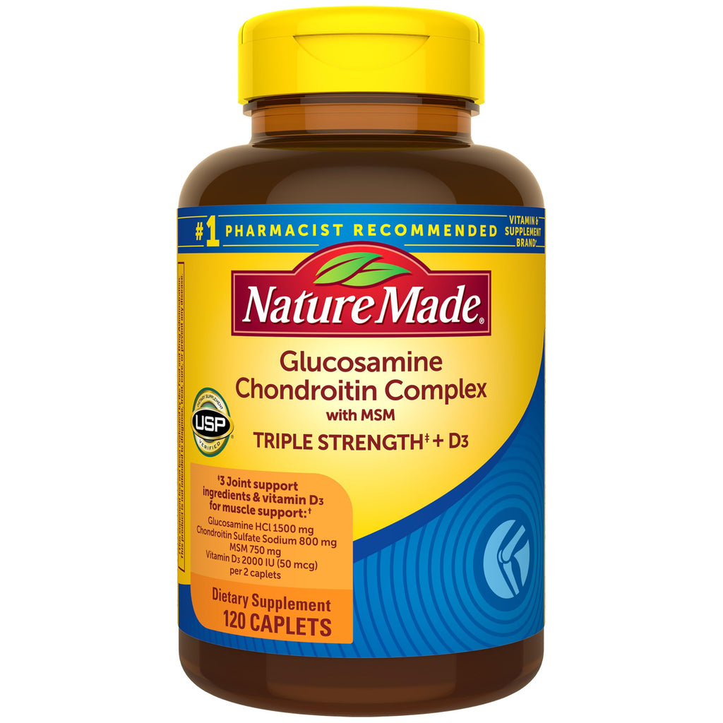 Glucosamine Chondroitin Complex with MSM 120 Caplets P30213