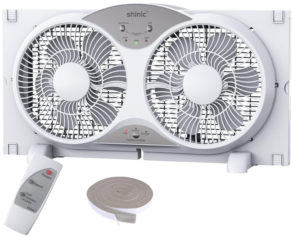 9" Reversible 3-Speed Window Fan B1403