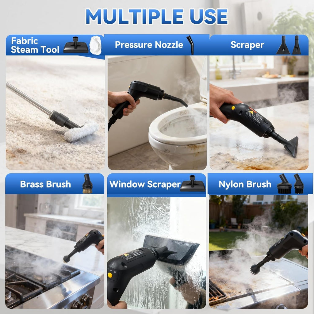 2500W High-Pressure Steam Cleaner Y502323
