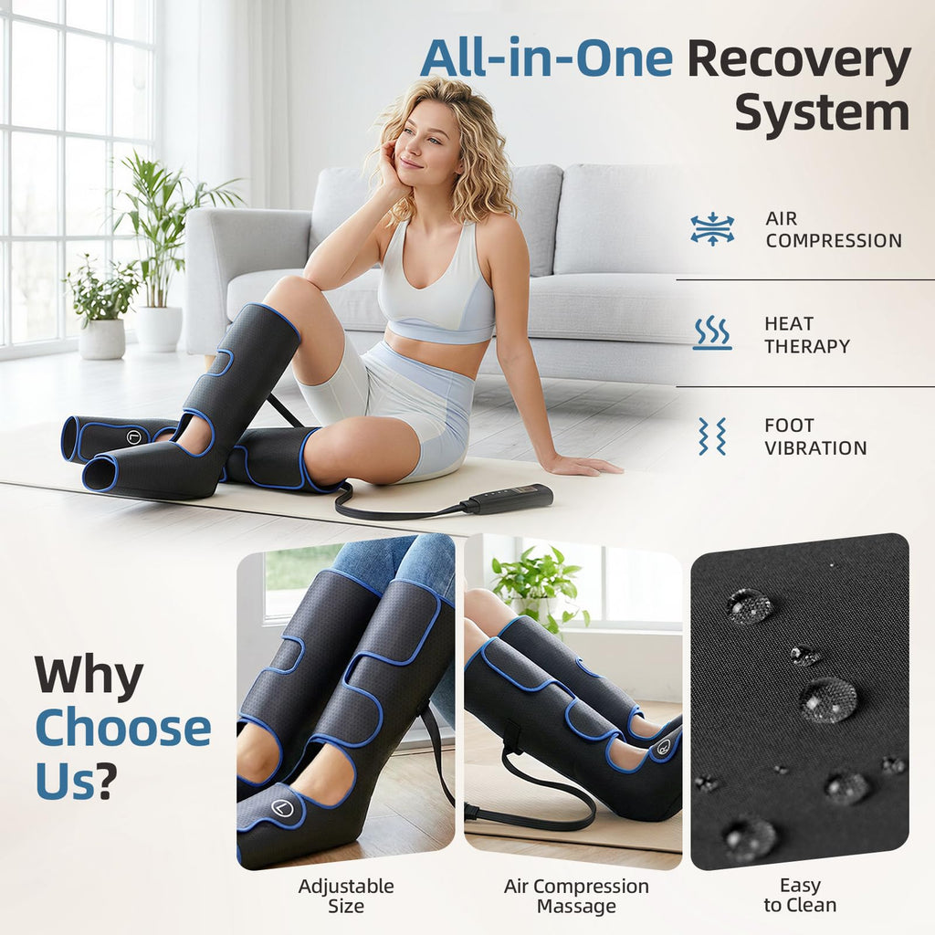 Air Compression Leg Massager with Heat I467
