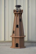 32" Solar Powered Poly Lighthouse O861484