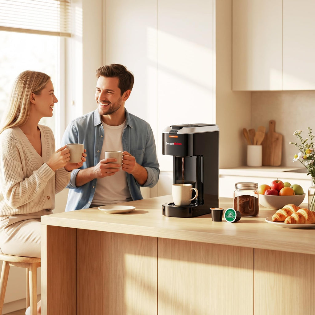 2-in-1 Single Serve Coffee Maker B1426