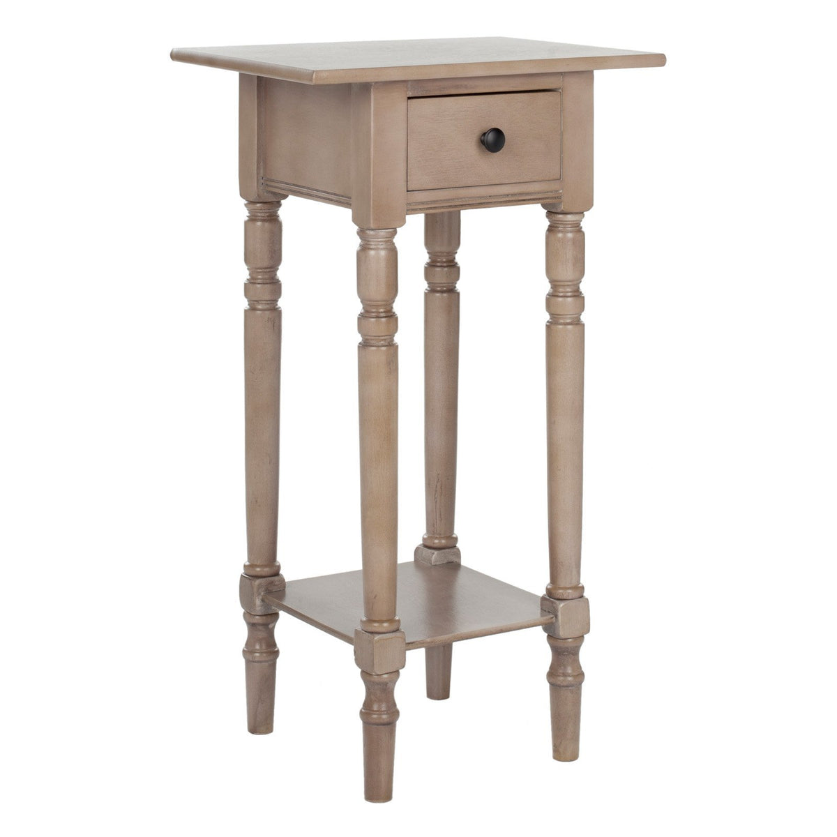 Dark Cherry Wood Side Table S11187