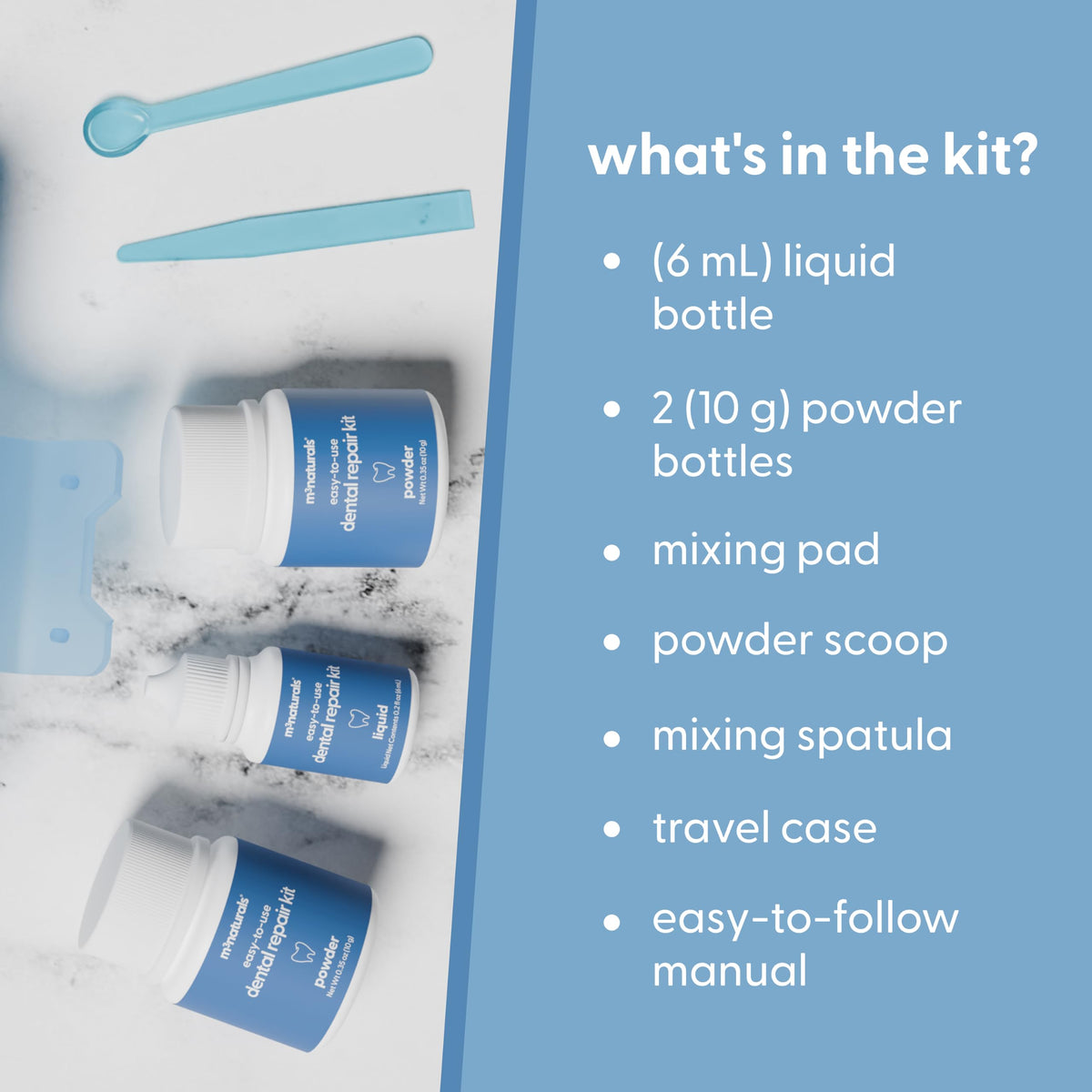 Dental Repair Kit with Travel Case K955330