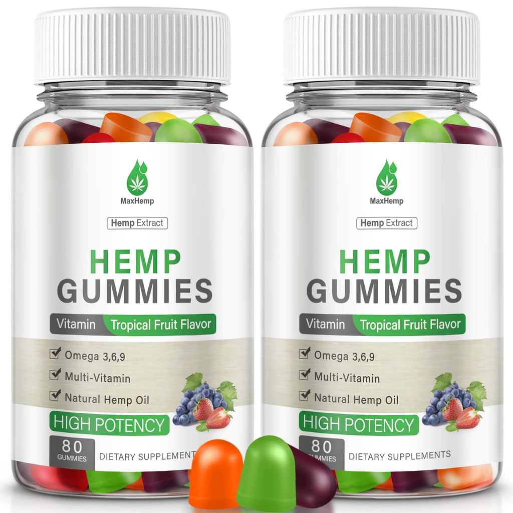 Hemp Gummies High Potency 2 Packs X1282