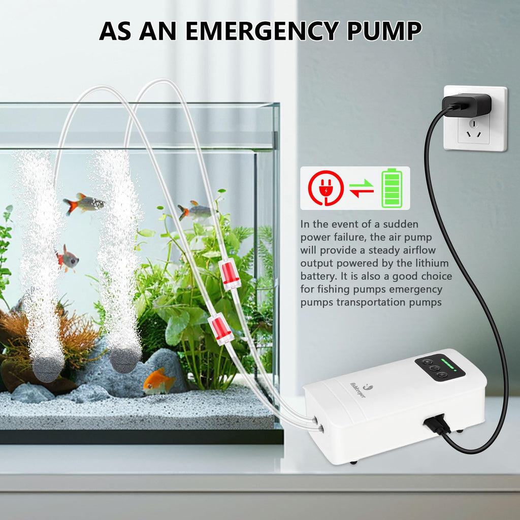 Aquarium Air Pump Magnetic Glass Cleaner C19259