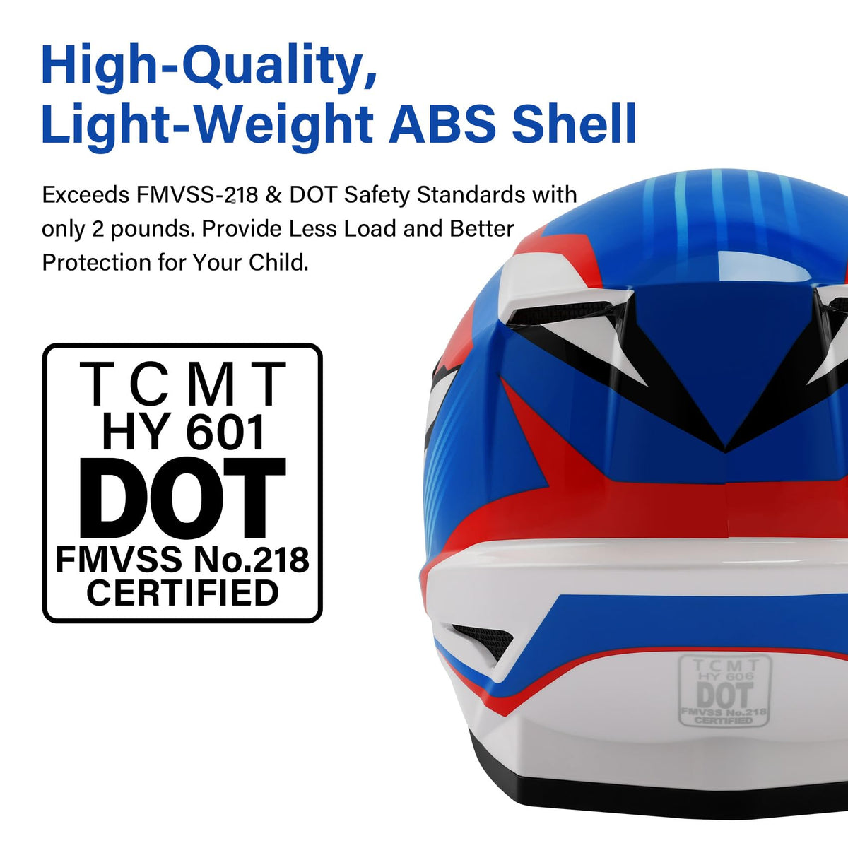 Youth Kids DOT Approved Full Face Motocross Helmet E61352