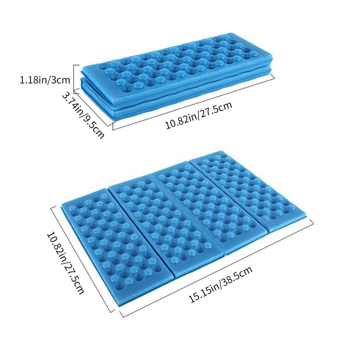 Foldable Stadium Seat Cushion with Storage Bag X723