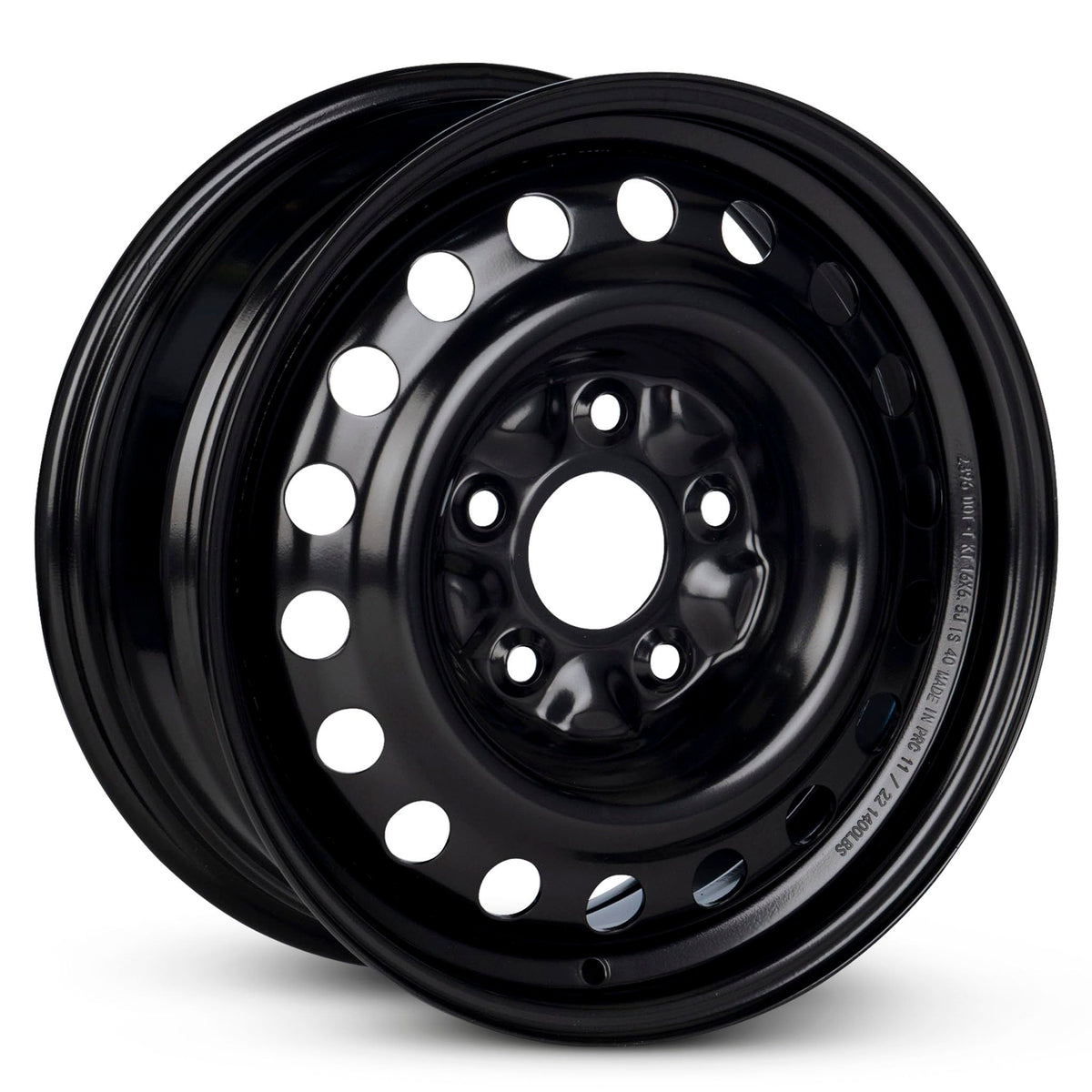16 Inch Painted Black Van Wheel O98579