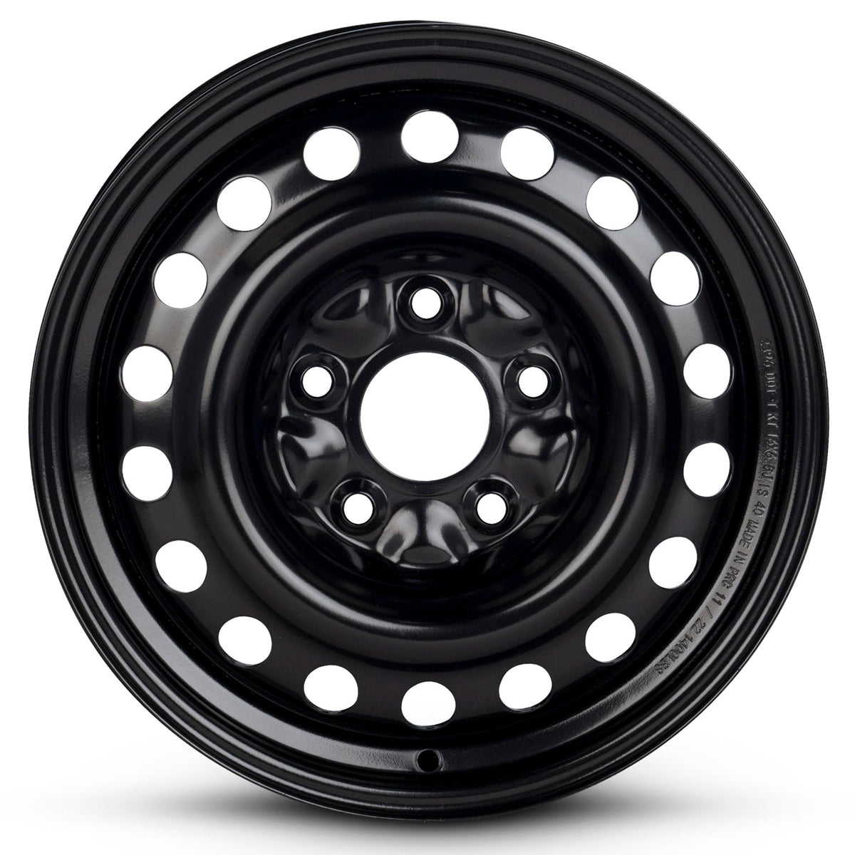 16 Inch Painted Black Van Wheel O98579