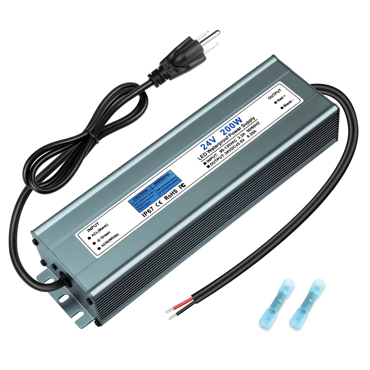 24V 200W IP67 Waterproof LED Power Supply W75616