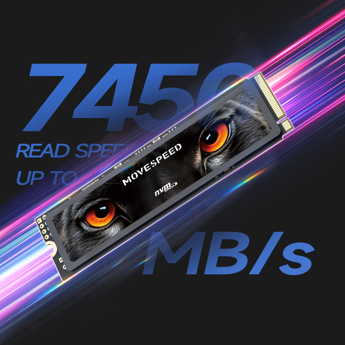 2TB PCIe 4.0 NVMe M.2 Internal SSD with Heatsink A533