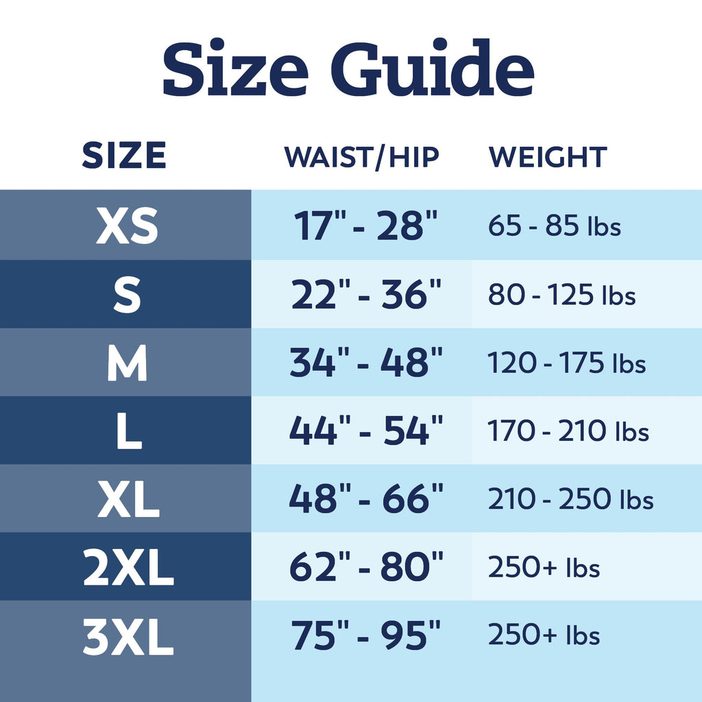 2XL Disposable Absorbent Underwear 48 Count Y777763