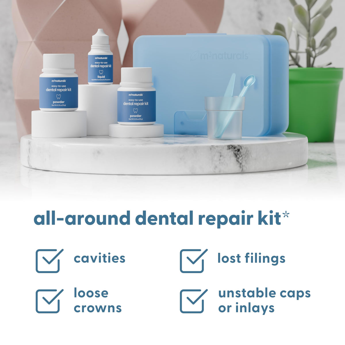 Dental Repair Kit with Travel Case K955330