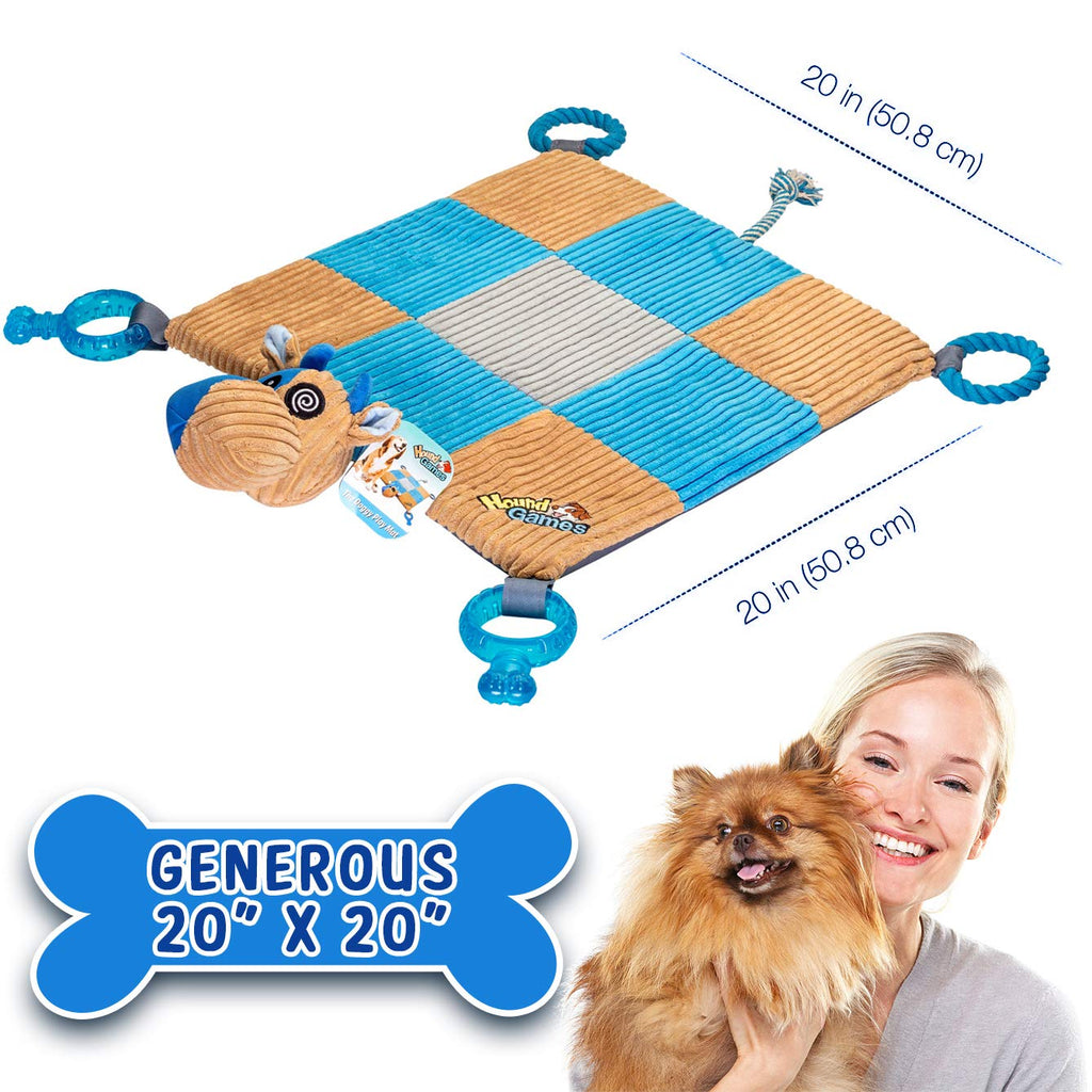 Puppy Play Mat with Teething Toys Q339