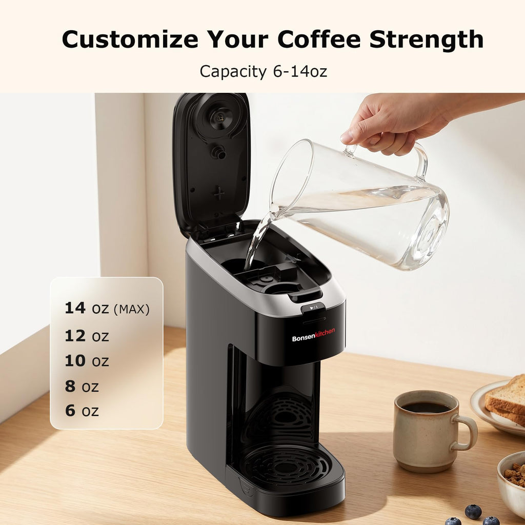 2-in-1 Single Serve Coffee Maker B1426