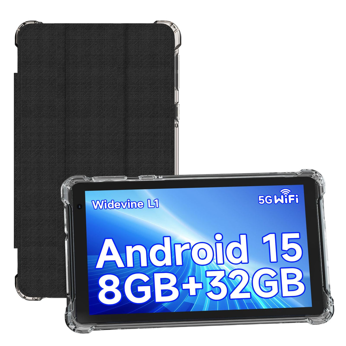 Android 15 Tablet 7 inch 8GB RAM 32GB ROM Quad-Core Tablet PC M723802